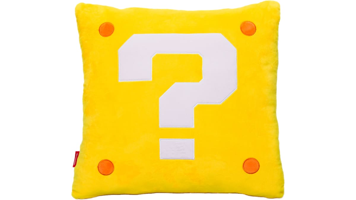 Mario™ Game Night - Question Block Pillow - Nintendo Official Site